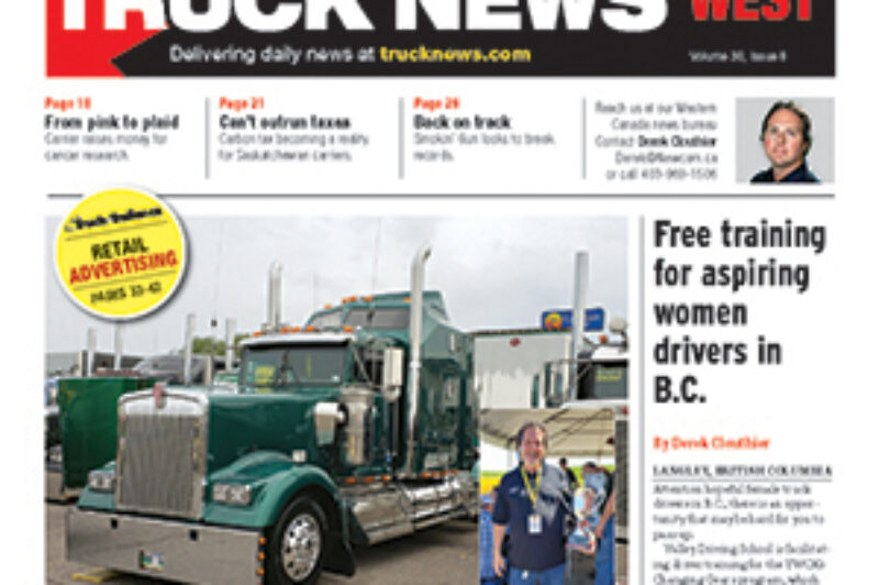 Truck News - West September 2019 article image