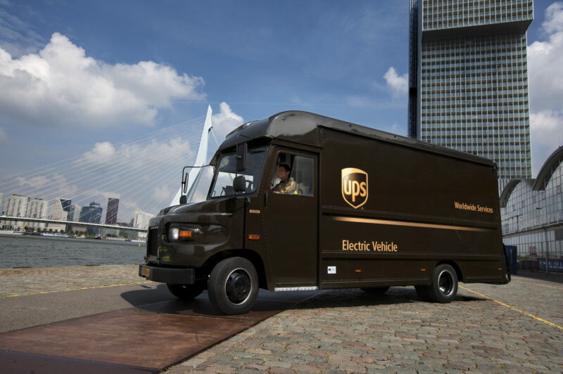 UPS vehicle