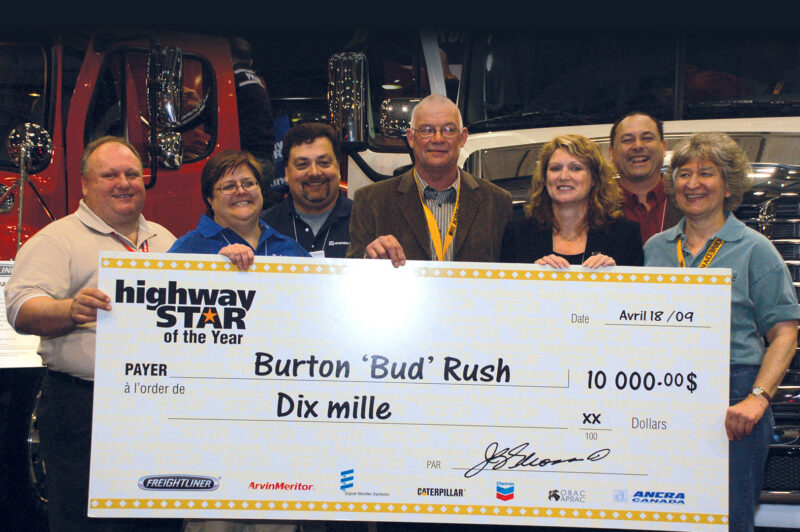 Bud Rush: 2009 Highway Star of the Year article image