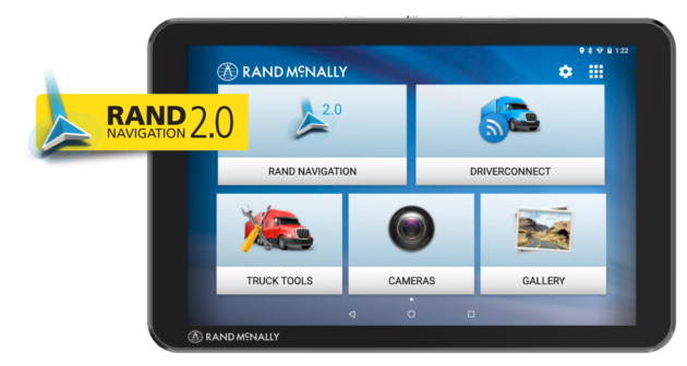TND Tablet 85 with Rand Navigation 2.0 alternate text for this image