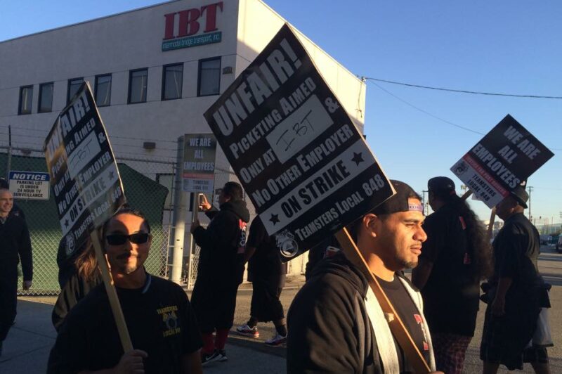 Port Truckers Strike in Los Angeles, Long Beach article image