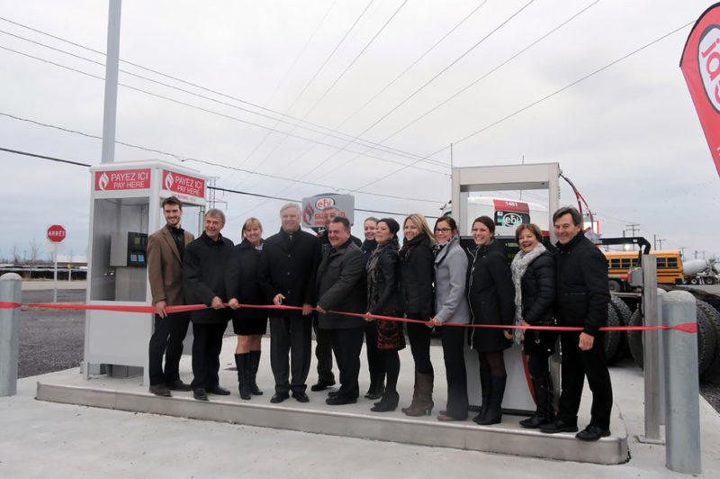 EBI Opens Another Quebec CNG Station article image
