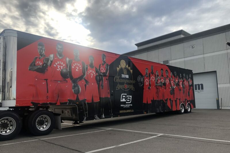 Motive Media makes its mark on Raptors victory parade article image