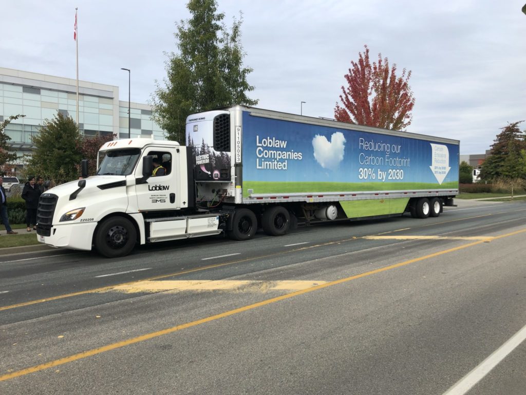Loblaw electric truck