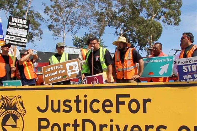 U.S. Port Truckers End California Strike article image