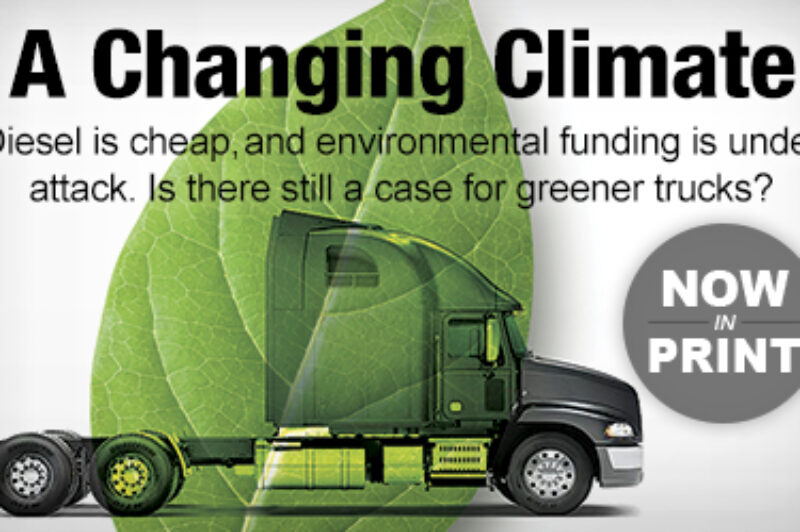 IN PRINT -- A Changing Climate: Is there still a case for greener trucks? article image