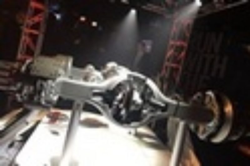 High-efficiency linehaul tandem drive axle article image