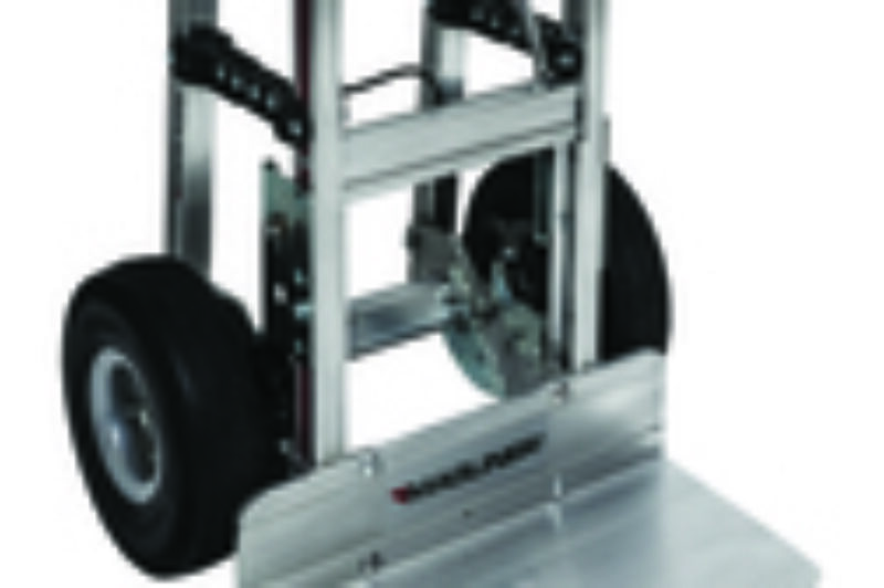 Hydraulic-braked hand truck article image