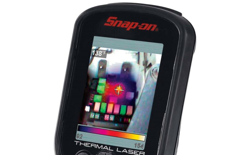 Snap-on checks temps with diagnostic laser article image
