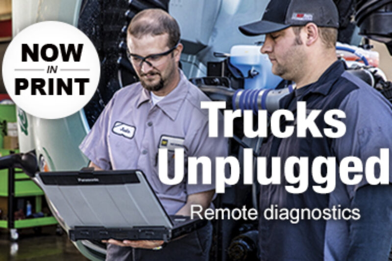 IN PRINT -- Trucks Unplugged: Diagnostic data is on the air article image