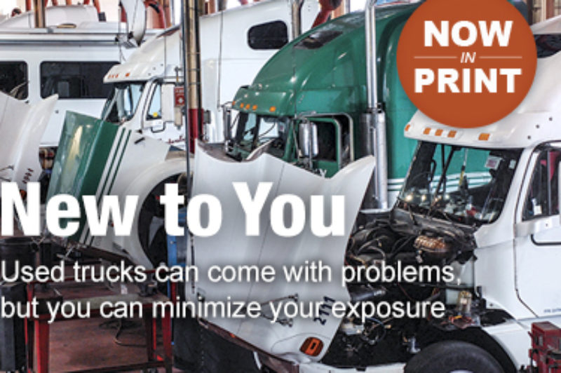 New to You: Minimize challenges with used trucks article image