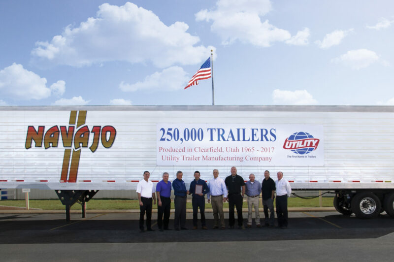 Utility plant produces 250,000th refrigerated trailer article image