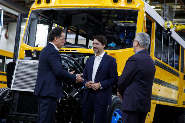 Trudeau Lion Electric