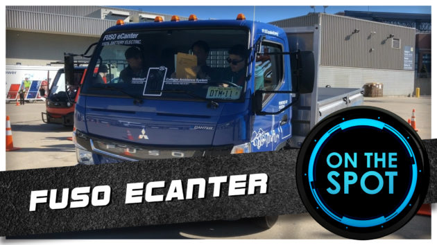 Fuso eCanter test drive