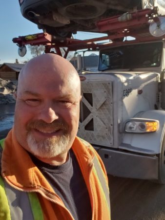 truck driver Trevor Yuise