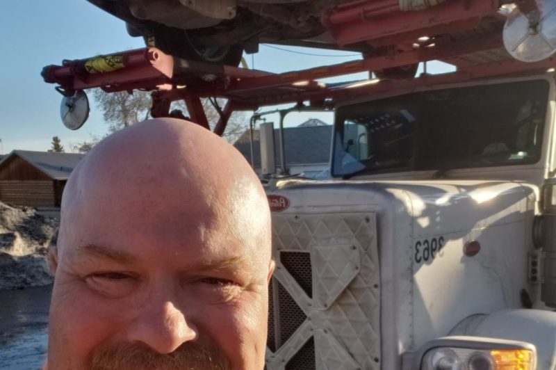 truck driver Trevor Yuise