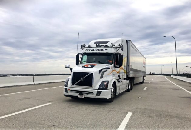 Starsky Robotics truck