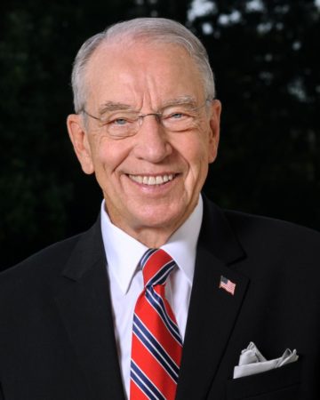 chuck grassley alternate text for this image