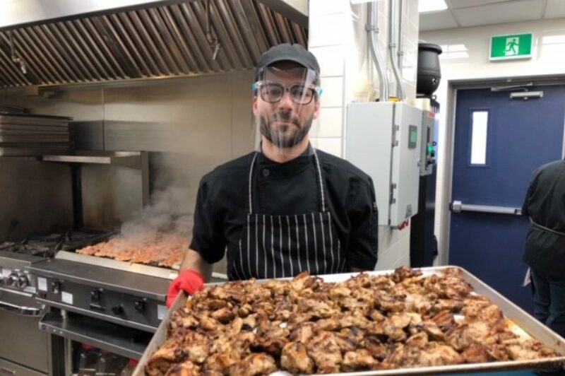 Inside the extraordinary efforts to keep truckers fed article image