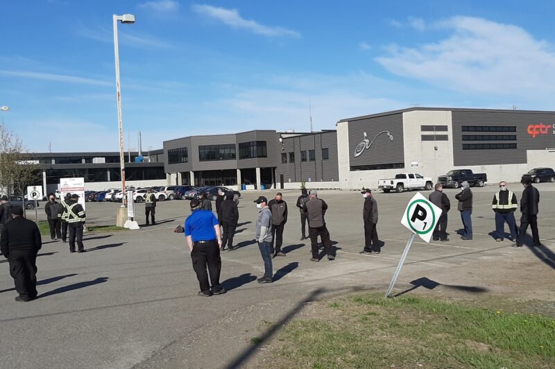 CFTR instructors protest