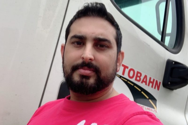 Mohammed Asif Autobahn truck driver