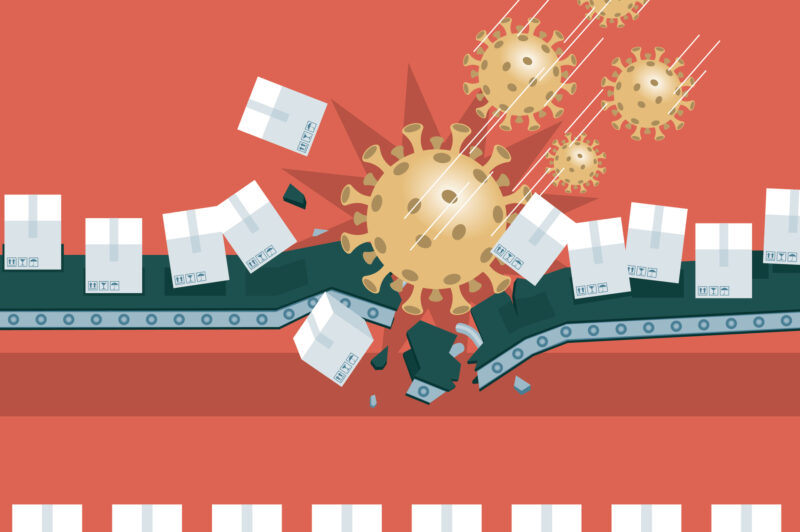 Covid-19 disrupting supply chain