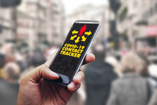 Covid-19 contact tracing app
