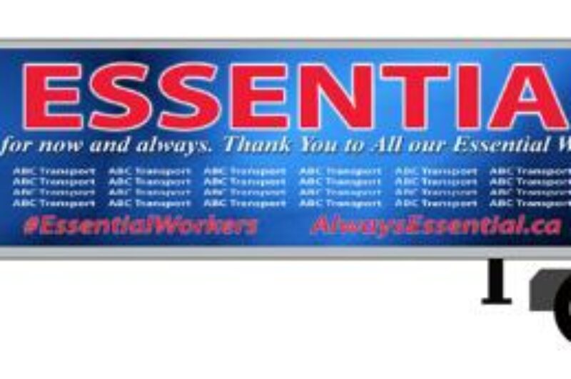 New ‘Essential Trailer’ accepting sponsorships to help truckers article image