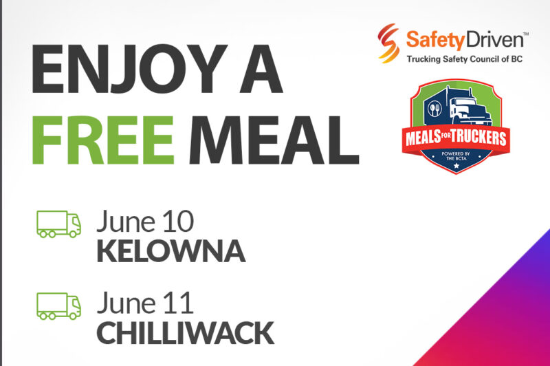 SafetyDriven offering free meals for truckers article image