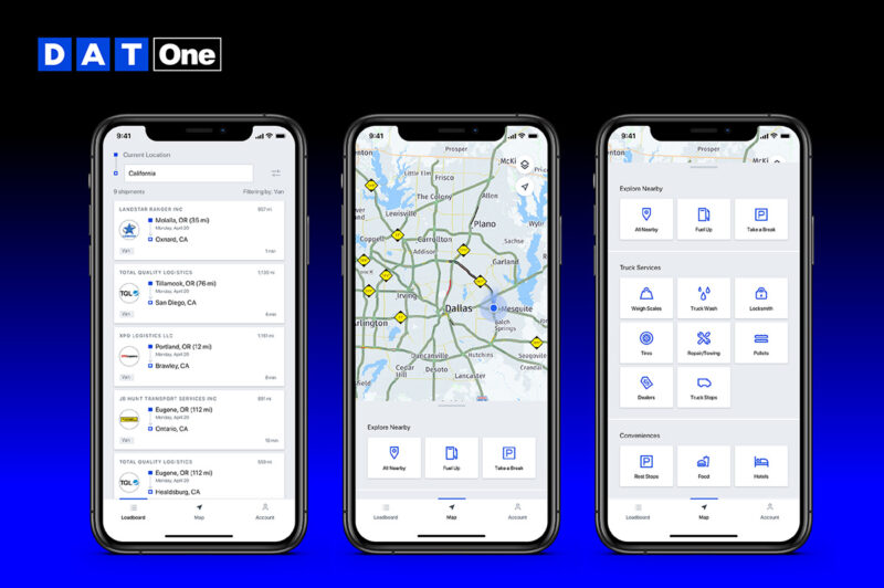 DAT One app identifies truck driver amenities and more article image