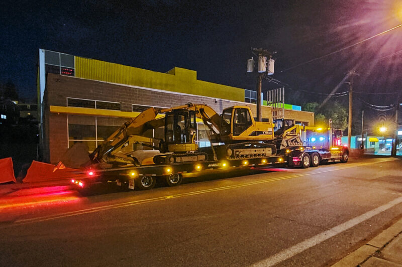 Talbert Manufacturing trailer