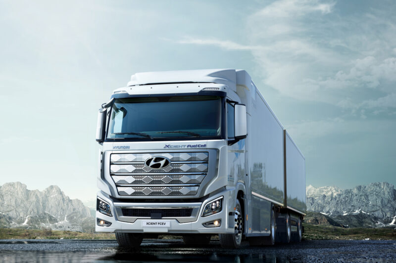 Hyundai to ship first hydrogen fuel cell heavy trucks article image