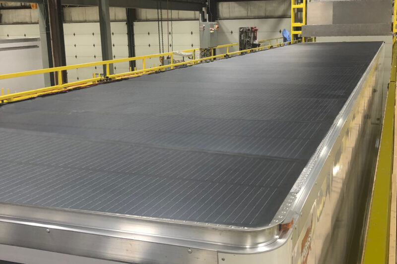 solar-powered reefer