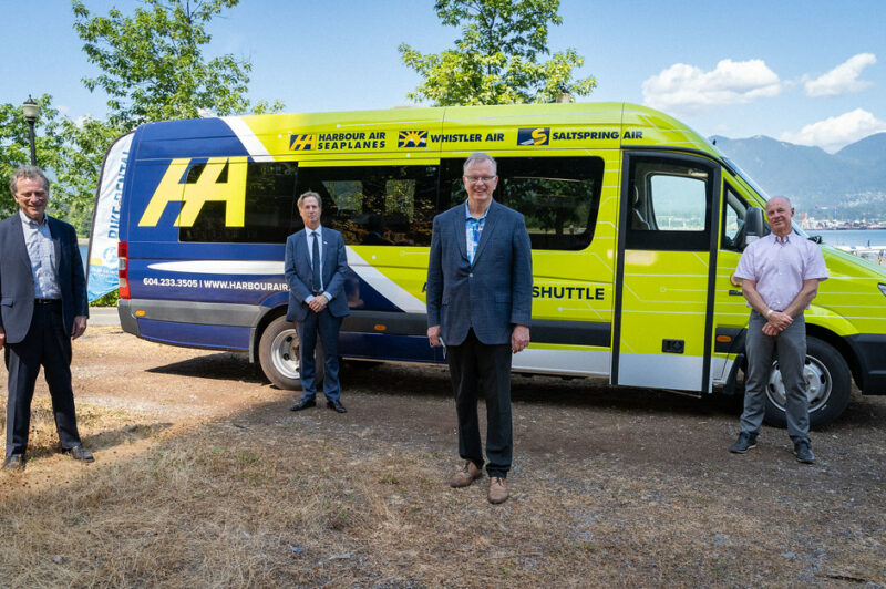 electric shuttle bus