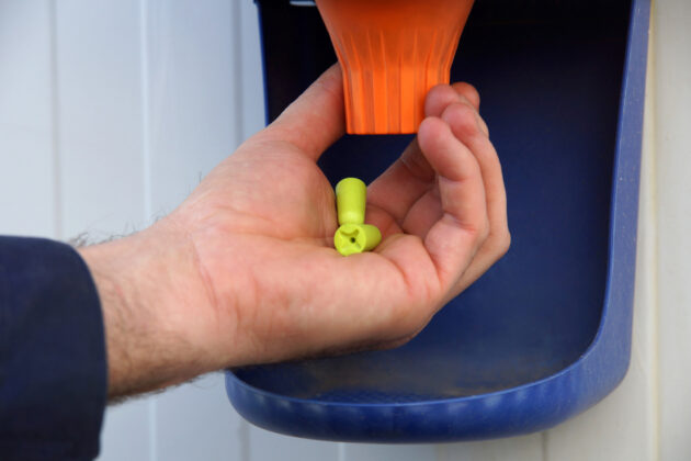 Earplug Dispensing Station alternate text for this image