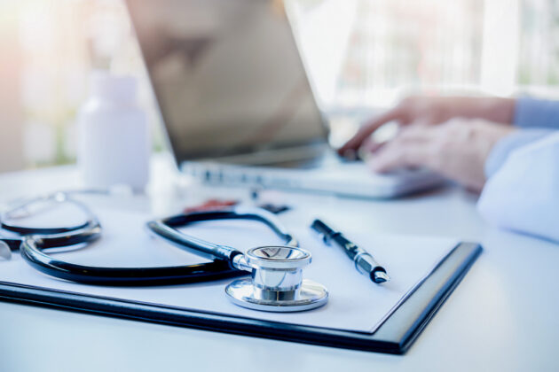 Doctor's desk