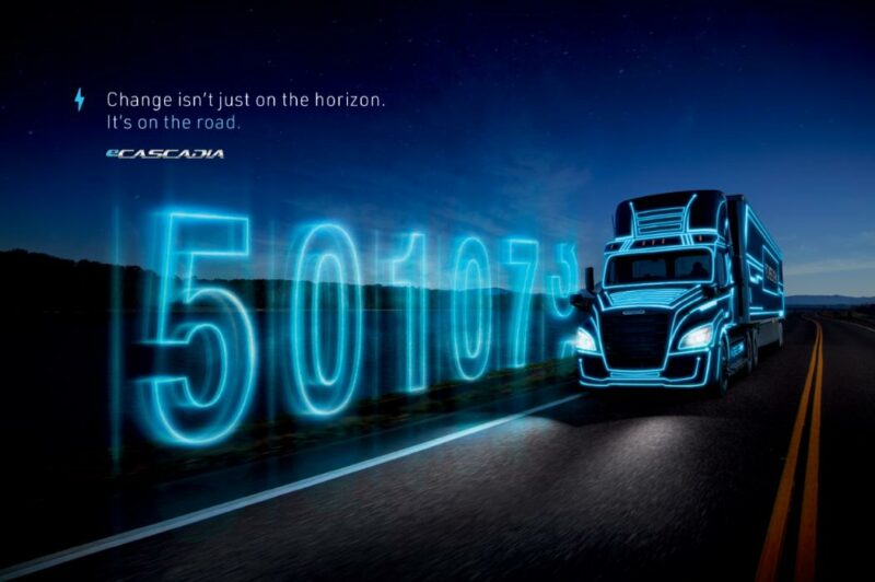 Freightliner reaches electric truck milestone article image