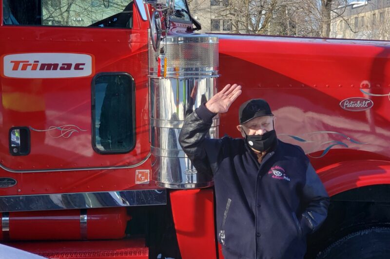 Trimac makes former driver’s 100th birthday special article image