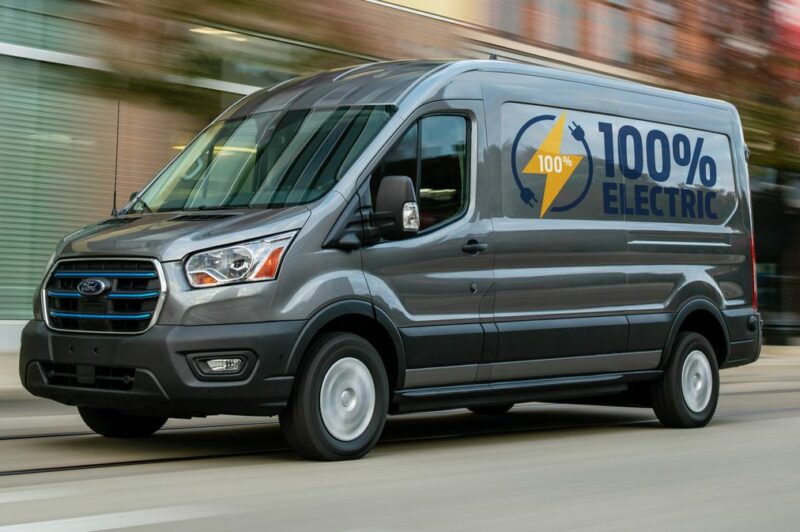 Ford E-Transit van