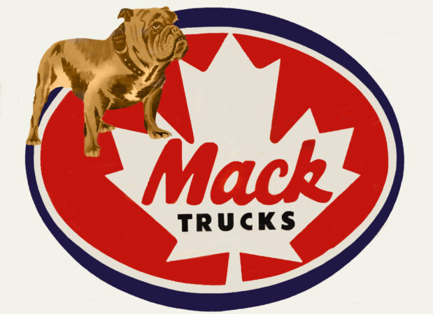 210426_Mack 100 Anniversary in Canada_Vintage Mack Canada logo alternate text for this image