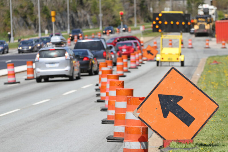 road construction signs