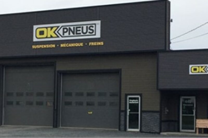 OK Pneus Ste-Brigitte wins national store award article image