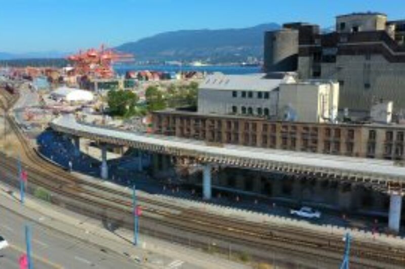 Centennial Road overpass open to Vancouver port traffic article image