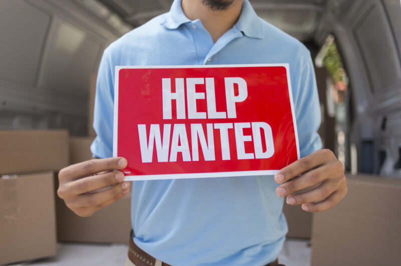 help wanted sign