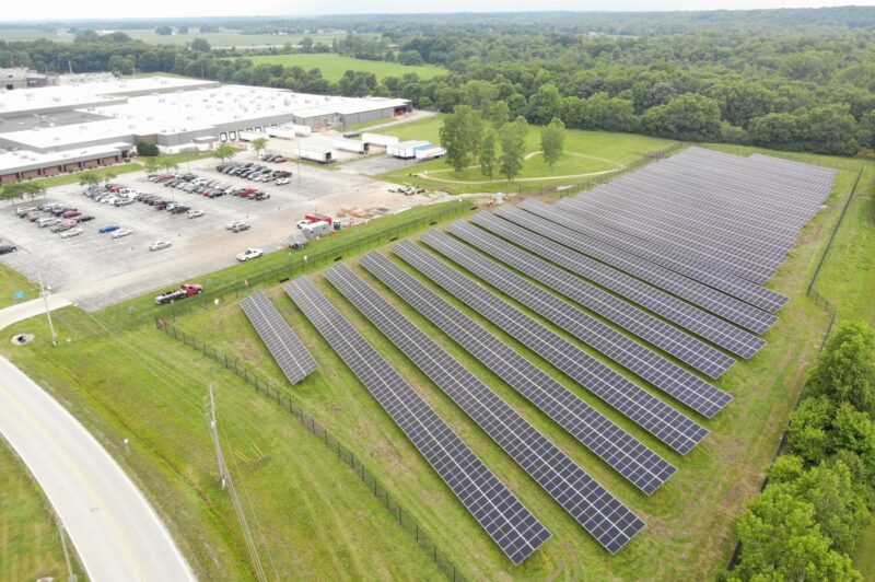 Bendix powers up solar array article image