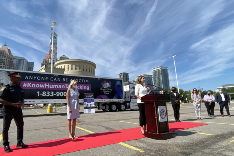 anti-trafficking trailer