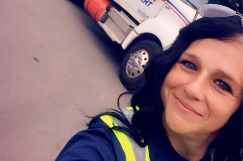 'I want to be part of the rising number of women in the trucking industry' article image