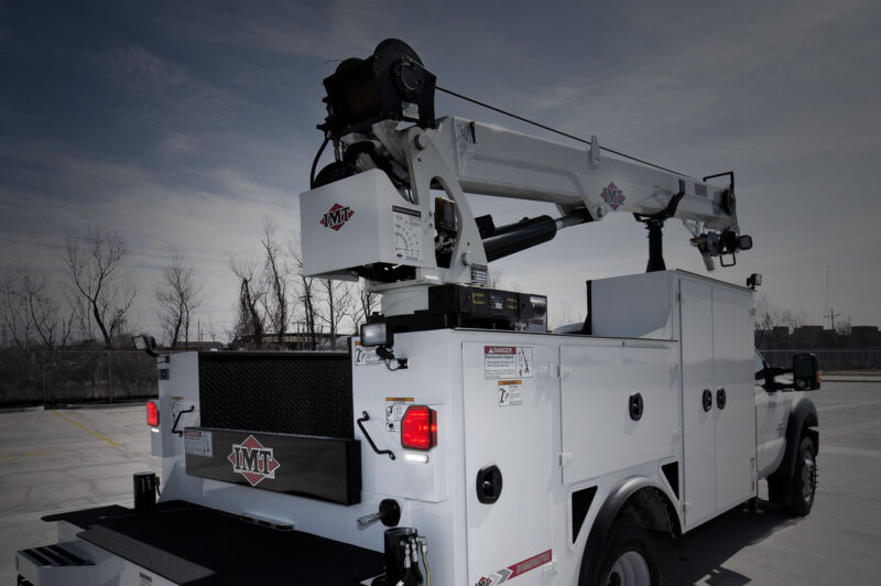Optronics taillight on utility vehicle