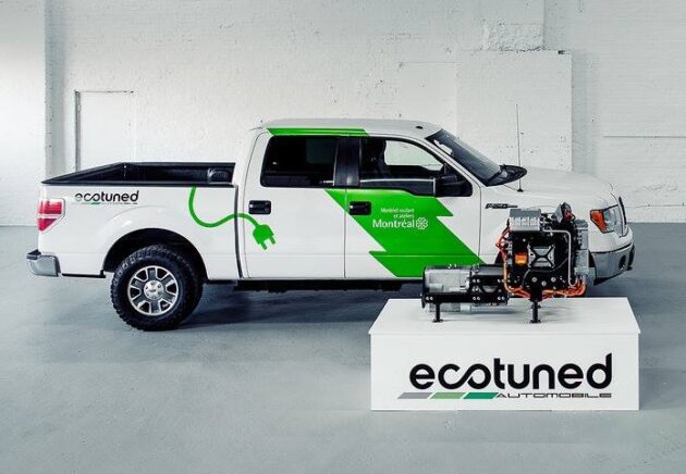 Ecotuned pickup truck