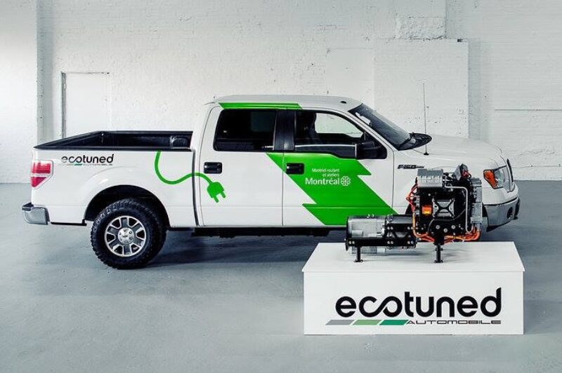 Ecotuned pickup truck